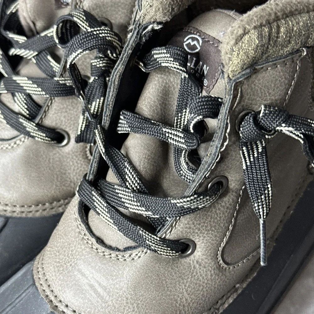 Men's Magellan Casual Duck 167845 Weatherproof Boots grey & Black Size 10D